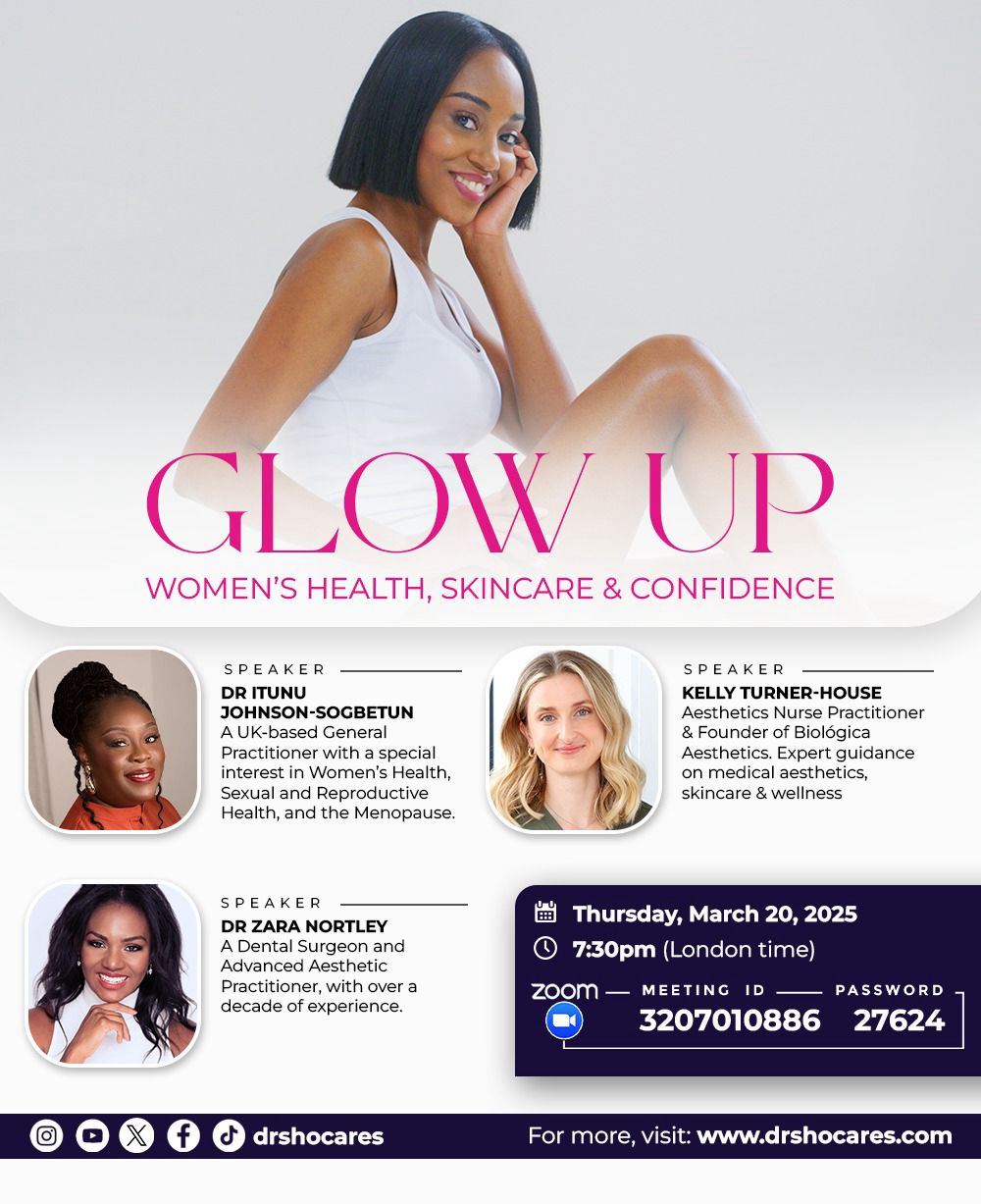 GLOW UP – WOMEN’S HEALTH, SKINCARE & CONFIDENCE