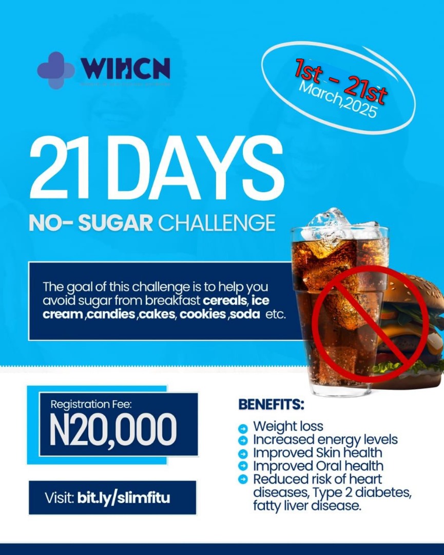 21 Days NO-SUGAR Challenge